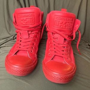 SOLD Rare Red Converse Shoes